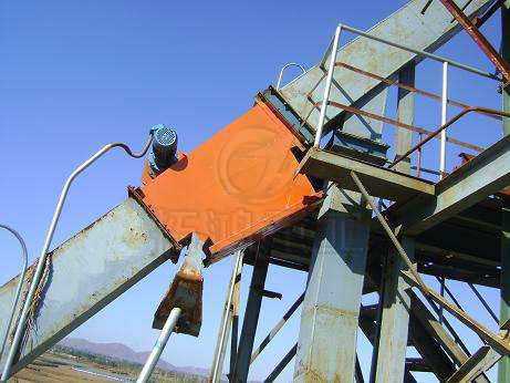 管道自卸除鐵器  使用現(xiàn)場